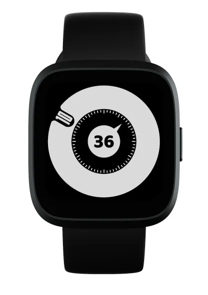 HiFuture EDGE Black Compact & Lightweight SmartWatch for Smaller Wrists, Wireless Calling, 7 Day Battery, 1ATM