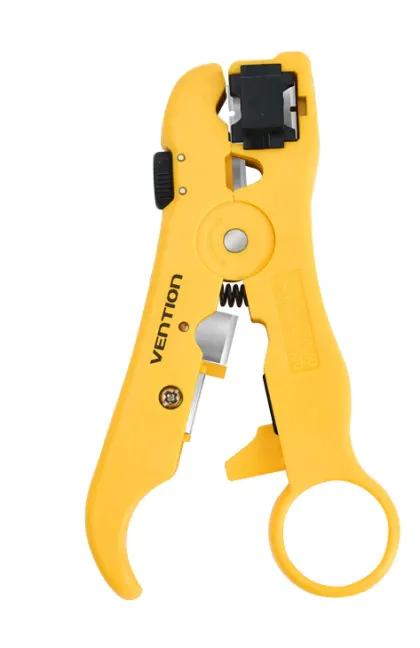 Vention Coaxial Cable Stripper Tool KEBY0 Yellow