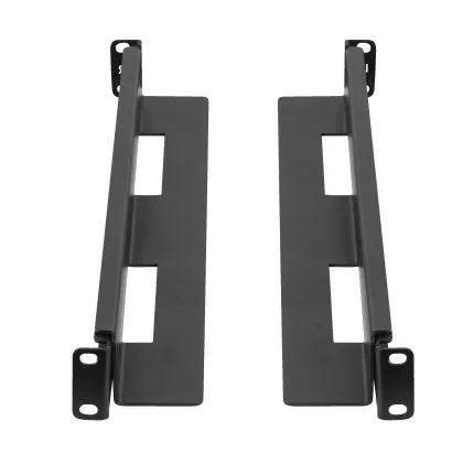 Lanberg Rail Kit Sliding Adjustable 397-680mm for 19" Rack Cabinet 90kg Black