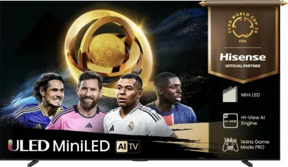 Hisense 85U7Q 85'' 4K Smart QLED MINI LED 144hz TV