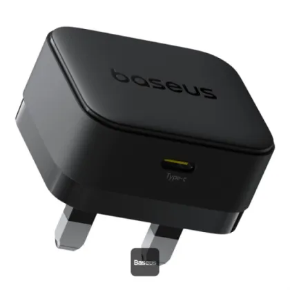 Baseus Charger Wall 20W USB-C PALM Series UK Black