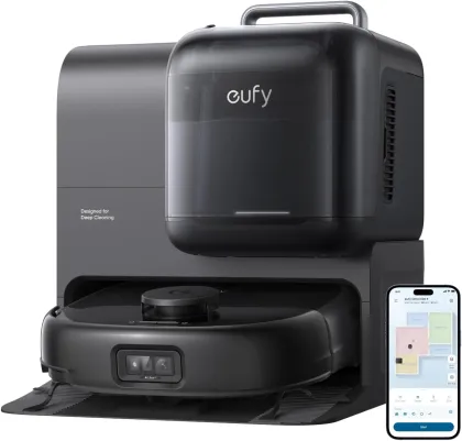 Anker Eufy Robot Vacuum Omni E28 with FlexiOne Portable Deep Cleaner