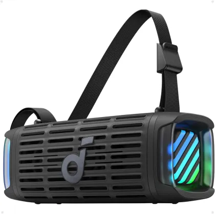 Anker Soundcore Speaker Boom 3i ,IP68 Waterproof, Floating Playback, Saltwater-Resistant, Bluetooth 5.3  Black