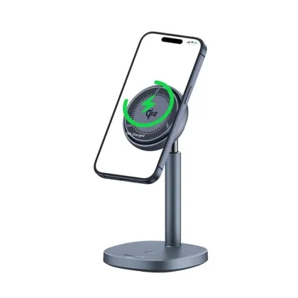 Baseus Orbit 2 Pro Air-Cooled Qi2 20W Desktop Wireless Charger (15W for Phone + 5W for Earphones)