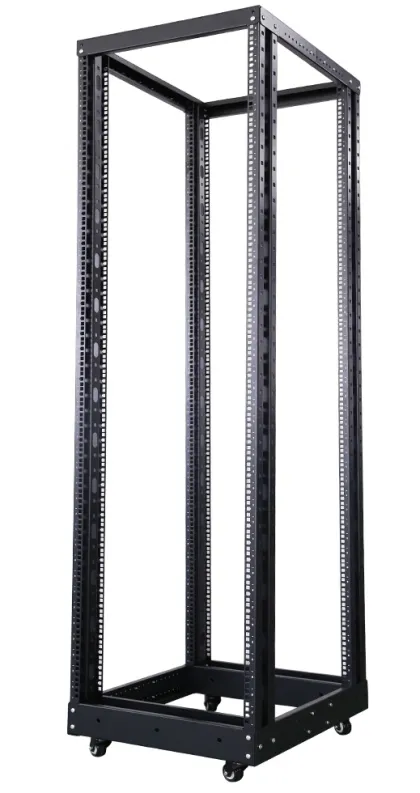 NETPRO 19" Open Rack Cabinet 42U with Adjustable Depth 600-1000mm NP-OR-42U60100 (not asembled)