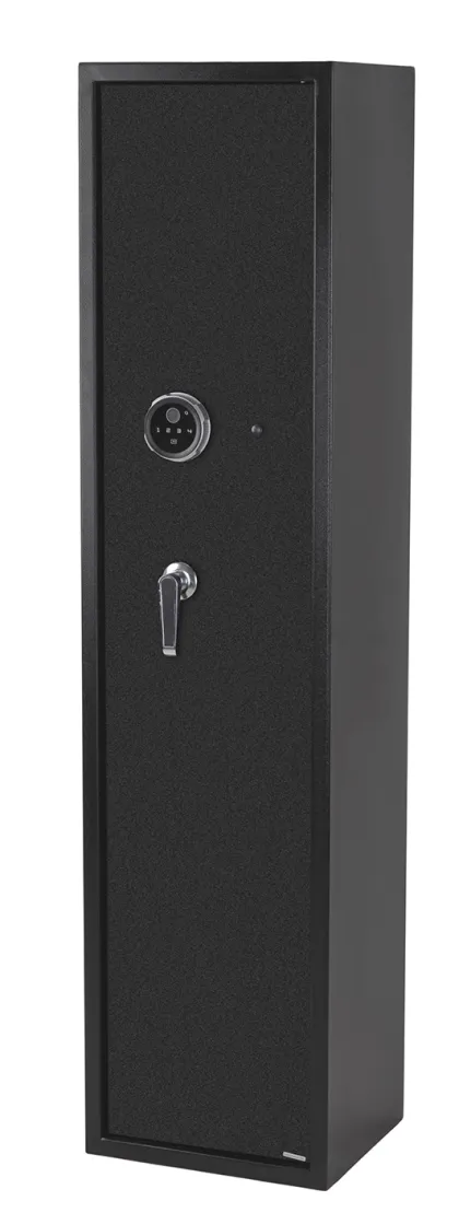 NETPRO Safe Box Gun Cabinet with Fingerprint, Code & Key 145x35x30cm NP-GSB