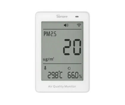 Sonoff Smart Sensor AirGuard For PM2.5/PM10 With Matter (Air Quality Monitor)