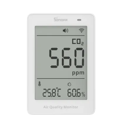 Sonoff Smart Sensor AirGuard For CO2 With Matter (Air Quality Monitor)