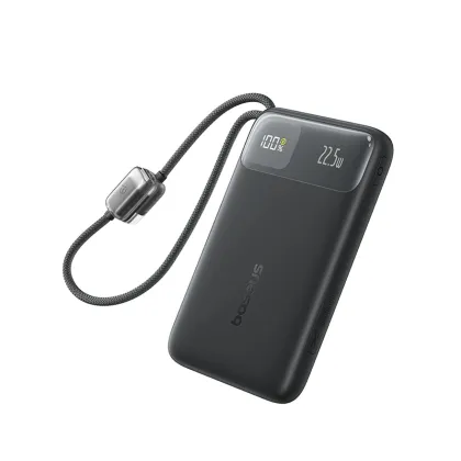 Baseus Powerbank 22.5W 10000mAh + Display  EnerFill FC11  Black