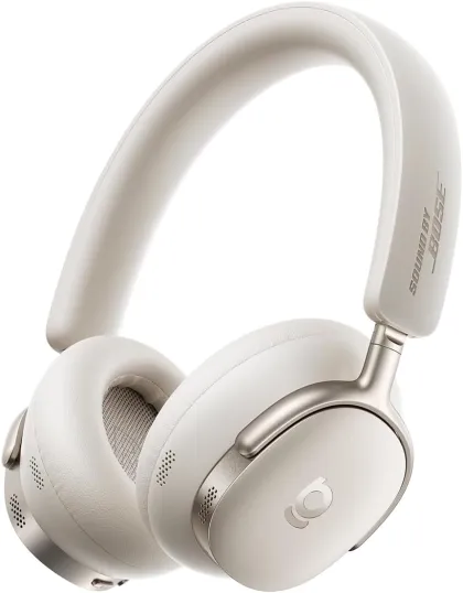Baseus Headphones Over Ear, ANC, Dolby Audio, Hi-Res Audio, 100H Playtime, Inspire XH1 By BOSE  White