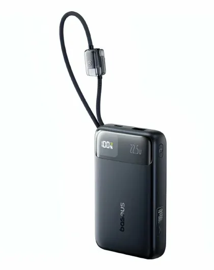 Baseus Powerbank 22.5W 20000mAh + Display EnerFill FC11  Black