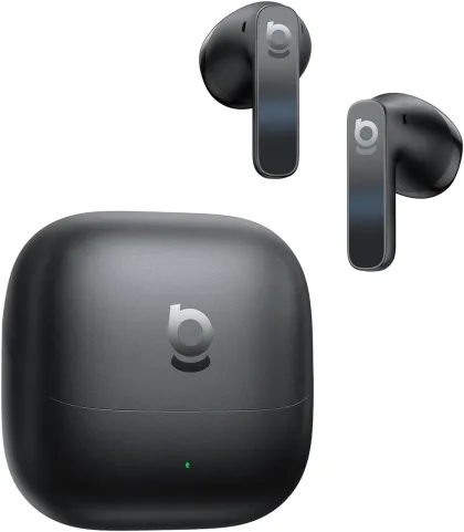 Baseus Headphones In Ear TWS, ANC, LDAC Hi-res Audio, IP55,40H Battery Life, 6-Mic AI ENC, Bass BS1 Black
