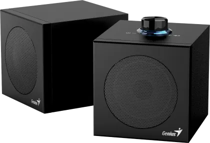 Genius PC Speakers 2.0 USB Audio 4W RMS USB-A+C SP-HF300U Black