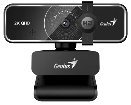 Genius PC Web Camera 2K with Tripod, AF USB-A+C FaceCam 3000AF
