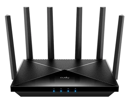 Cudy Router BE6500 Dual Band 2.5GbE Wi-Fi 7 Mesh VPN WR6500H