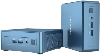 GEEKOM IT13 Mini PC Intel i5-13600H 16GB DDR4, 1TB NVMe, 2.5GbE, HDMI/USB-C, Win11 Pro