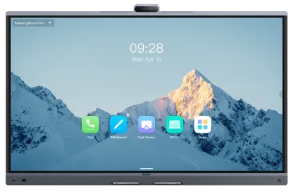 Yealink MeetingBoard Pro 75" 4K Interactive Display with AI Triple-Eye Camera 50MP & AI Enhanced Audio MB75Pro-A02