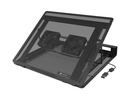 Natec TERN 2 PLUS Laptop Cooling Stand 12.1-17.3" with Adjsutable Fan Position & Speed