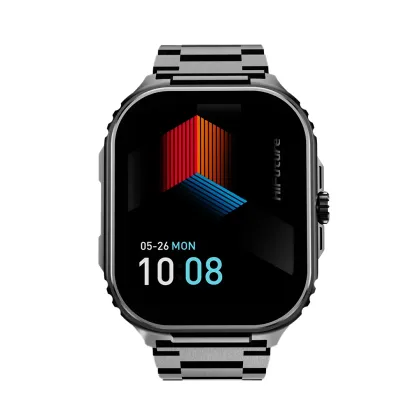 HiFuture ULTRA 3 Pro Black Premium Stainless Steel Sport SmartWatch AMOLED Display, Dual Core, 7 Day Battery, IP68