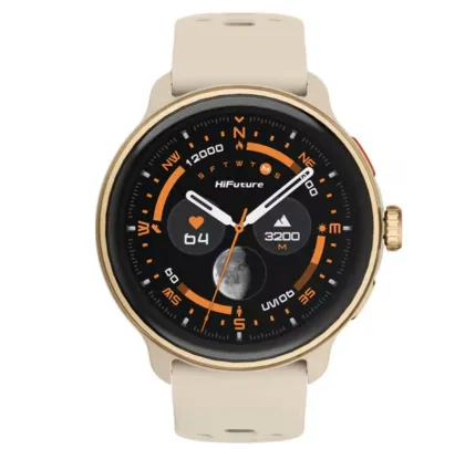 HiFuture Adventure GPS SmartWatch with AMOLED VELA Latte