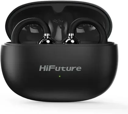 HiFuture FlexClip Black Open Ear Buds with ANC