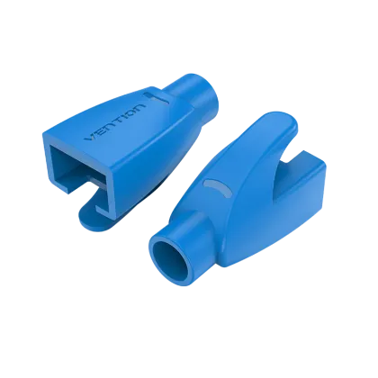 Vention NETWORK Connector Strain Relief Boots RJ45 Blue 50-pack