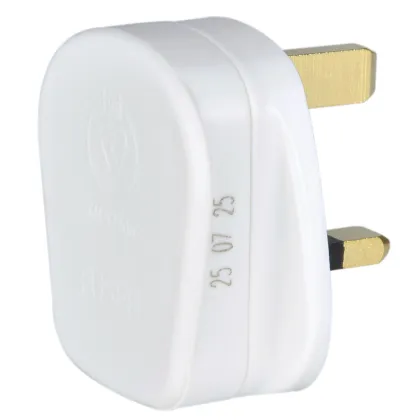 Mercury POWER Mains Plug UK 13A Fuse White 429.801UK