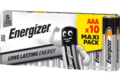 Energizer Batteries Alkaline AAA (10pcs) Alkaline Everyday