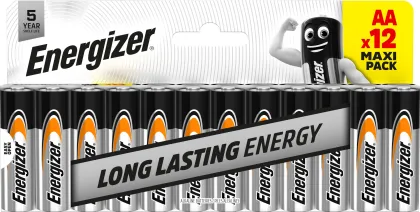 Energizer Batteries Alkaline AA (12pcs) Alkaline Everyday (Blister)