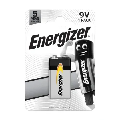 Energizer Batteries Alkaline 9V (1pc) Alkaline Everyday