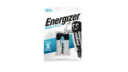 Energizer Batteries Alkaline 9V (1pc) Alkaline MAX Plus