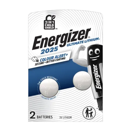 Energizer Batteries Lithium CR2025 (2pcs) Ultimate Lithium