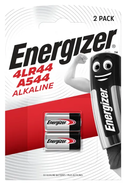Energizer Batteries Alkaline 4LR44/A544 (2pc)