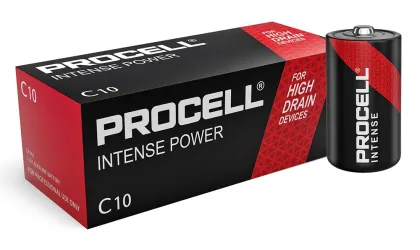 Duracell Procell Industrial C Box of 10pcs