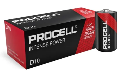 Duracell Procell Industrial D Box of 10pcs
