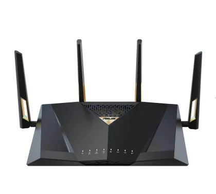 ASUS Router Wi-Fi 7 BE7200 Dual Band Quad 2.5GbE Dual 10G Ports SFP+ MLO VPN AiProtection Pro Guest-Network Pro RT-BE88U