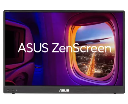 ASUS Monitor Portable ZenScreen 16" WUXGA IPS Power Pass-Through Auto-Rotate HDMI Dual USB-C MB16FC
