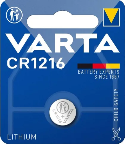 Varta Lithium CR1216 Button Battery (1pc)