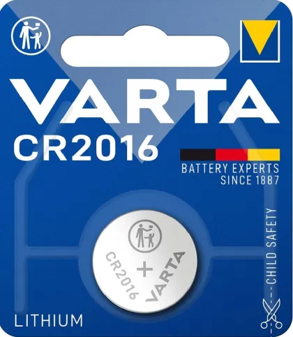 Varta Lithium CR2016 Button Battery (1pc)