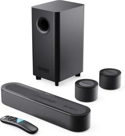 Majority Soundbar BOWFELL HALO ATMOS 5.1 300W Wireless Sub & 2 Wireless Speakers