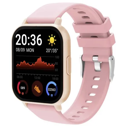 Denver Smartwatch with Call  Function, Blood Pressure, SWC-176RO Rose