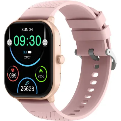 Denver Smartwatch with Call Function, Blood Pressure, SWC-187RO Rose