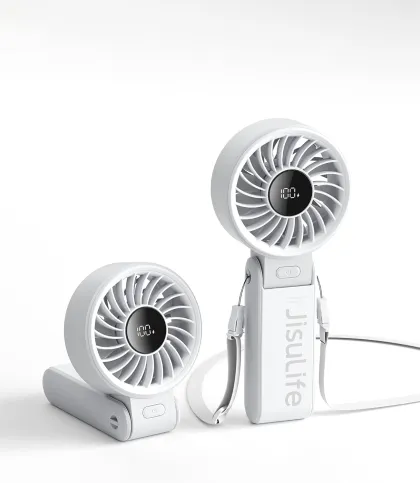 Jisulife Portable Personal Fan 3600mAh FAN 7 Grey/White
