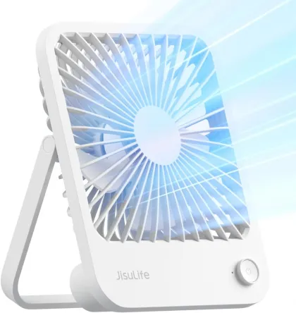 Jisulife TABLE FAN 7 Extendable & Rotating Desktop Fan