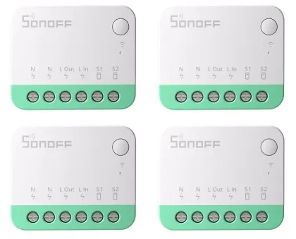 Sonoff WiFi Smart Switch MINI R4M ( Matter ) 4 Pack