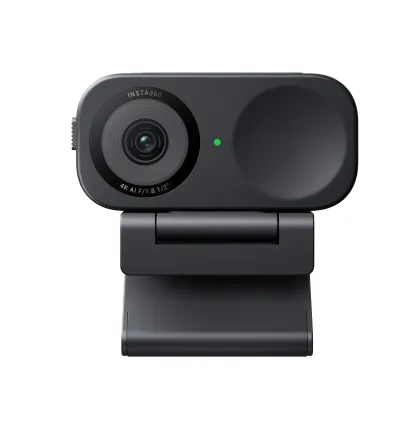Insta360 Link 2C 4K AI Webcam with AI Auto Framing 1/2" Sensor AI Noise Reduction Graphite Black LINK2C01