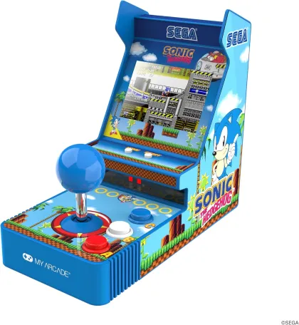 My Arcade Retro 6.8" (3.5") Joystick Player SONIC THE HEDGEHOG (2 Games)