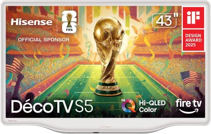 Hisense 43S5Q 43'' 4K Smart Hi-QLED DECO TV