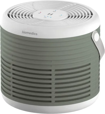 Homedics Air Purifier 3-in-1 Rechargeable WHISPER PURE COMFORT Green