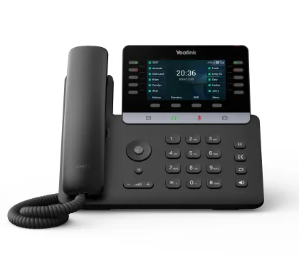 Yealink IP Phone 4G LTE Desktop PoE 4.3'' Gigabit, Color Screen, USB, Bluetooth & Wi-Fi T74LTE